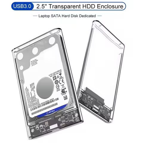 USB Harddisk Box Type C to SATA III Hard Disk Case 2.5 Inch HDD SSD External Enclosure Hard Drive Di