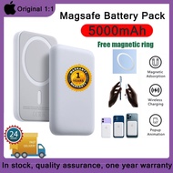 Wireless Magnetic Charger 5000mAh Mag-safe Powerbank Portable Power bank Fast Charging Battery Pack 