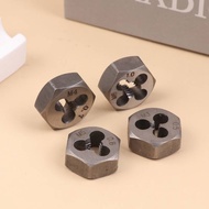 G&Y Metric Thread Hexagon Die Hex Cutting Threads Screw Hexagonal Dies M3*0.5 M4*0.7 M5*0.8 M6*1.0 H