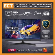 Asus VY279HGR Eye Care Gaming Monitor – 27 inch FHD (1920 x 1080), IPS, 120Hz(OC),SmoothMotion,1ms (