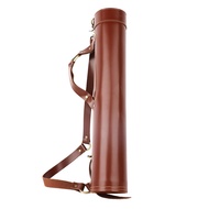 Arrow Quiver Leather Bag Cowhide Waist Back Holder Handle Shoot