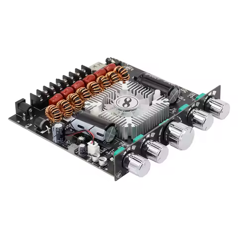 Bluetooth 5.1 220W*2+350W 2.1 Channel TPA3251D2 audio Power Sound Amplifier Board Module HIFI Treble