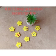 Pemadam emoji 8 pieces / Emoji eraser 8 in 1