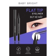 Baby Bright Flat Tip Eyeliner 0.7g with special nib, highly moisturizing