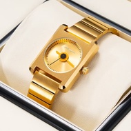 [Ready Stock] mobangtuo 5933 New Style Rectangular Ultra-Thin Simple Ladies Quartz Not