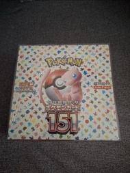 Pokemon寶可夢151原盒日版