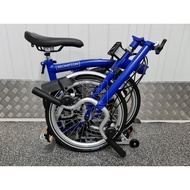 Brand New Brompton Piccadilly Blue 2022 C Line 6 Speed Mid Explore with or w/o Rack (formerly M6L/M6R) Fold Bicycle