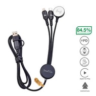 6合1 PD 智能手錶無線充電線