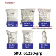 Styrofoam / Polystrene Ball 5mm to 25cm [Weststar The Art Shop]