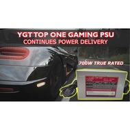 YGT TOP ONE 700W Gaming True Rated Power Supply PSU KY-700ATX WITH 120mm Fan