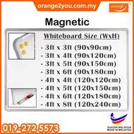 YWB- Whiteboard Magnetic Writing Board Marker 3x3 3x4 3x5 3x6 4x4 4x5 4x6 4x8 (ALL SIZE)