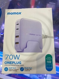 Momax ONEPLUG紫色 70W GaN 4輸出桌面充電器 UM50