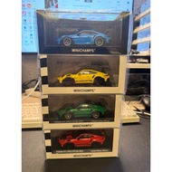 Mini Cut Porsche 911 GT3RS 991 43 Scale 992.1 1/43 Miami Blue Ribbon Weiss Arhe Kit Global Limited F