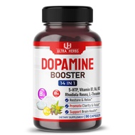 Dopamine Focus Supplement Ashwagandha 5000mg 5-HTP 50mg Rhodiola Rosea 2000mg St. John's Wort 2000mg