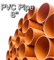 PVC Orange Pipe | 8 inches | sold per 50cm, 100cm, 150cm | Good quality