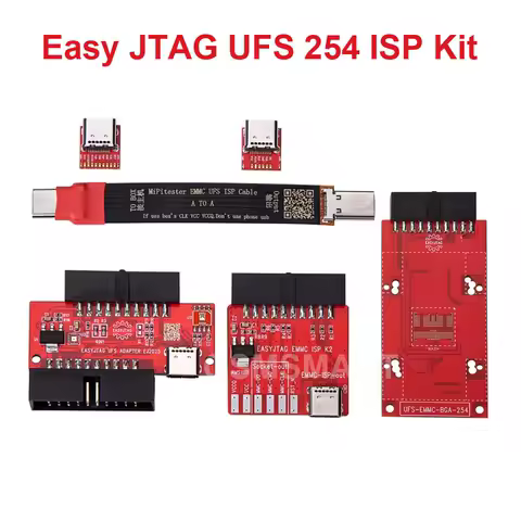 NEWS MIPI Adapter Support Easy jtag BGA254 Socket Modify ICfriend FPC ISP Cable MIPItester NB EMMC U