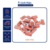 Good quality CBB 630V 474J 470nF 0.47uF 20mm capacitor.