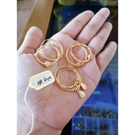 14k Gold plated Loop Earrings