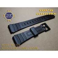 STRAP CASIO F-91W - F 91 W - F91W BLACK RUBBER WATCH