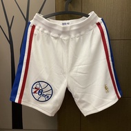 [UD7] NBA Mitchell & Ness M N 76ers 76 People Seven Six Players Player Version Shorts Iverson