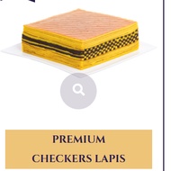 pre order for hari raya 2026 - Authentic BATAM LAMOIST Kueh Lapis / Layer Cake large 1.3kg - checker
