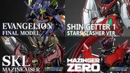 CCSTOYS 鐵魄 Evangelion 最終號機 SKL真魔神凱撒 getter one 真三一 斬星斧 鐵甲萬能俠 魔神Mazinger ZERO Original Edition