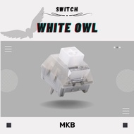 Kailh White Owl Box White Clicky Switch For Mechanical Keyboards
