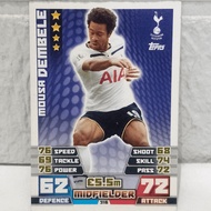 Match Attax Mousa Dembele Original Football Card | Football Trading Card | Rare Ball Card Collection