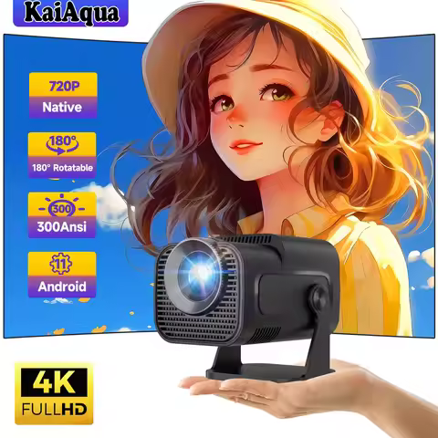 Explosions home HD theater HY320 portable 4K ultra-clear smart portable office Bluetooth projection