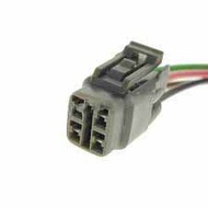 TOYOTA COROLLA 1.6, 5AFE CORONA ST171, 3SFE HIACE 2RZ 4PIN DISTRIBUTOR SOCKET CONNECTOR WITH HARNESS