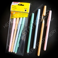 Tomoko pastel Pens 0.7mm BP-365.1 Pack Of 4 Pens