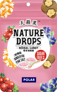 Polar Nature Drops Herbal Candy Himalayan Pink Salt 23g