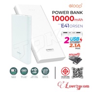 Eloop E41 แท้ 100% แบตสำรองชาร์จเร็ว 10000mAh Power Bank พาวเวอร์แบงค์ USB Type C ชาร์จเร็ว | Orsen Power Lovezycom