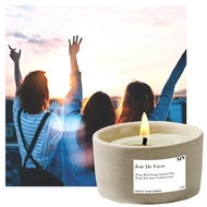 MN FORMULA CERAMIC CANDLE Joie de vivre เทียนจากข้าวหอมมะลิ เทียนหอม