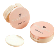 แป้งหอยทาก 2 ชั้่น Clever Cat Snail B.B Powder Cover Pact No.8457