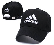 หมวกกีฬา 2021 Hot Sale Original——Adidasหมวก Baseball Cap 100% Cotton Snapback Cap for Men and Women Hats Summer Breathable Sports Casual Caps