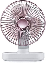 WZHZJ Small Desk Fan USB Portable Table Fan Oscillating Desktop Fan Chargeable Fan Personal for PC Summer Room Travel