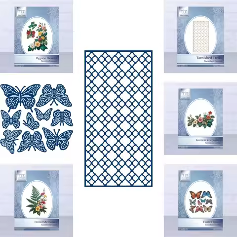 Bygone Blooms Frond Memories Metal Die Cutting 2026 New DIY Die Molds Scrap Booking Paper Making Cut