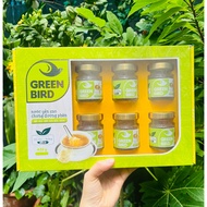 Gift box of 6 jars of Green Bird's Nest steamed with rock sugar with bag (6 jars x 72g)