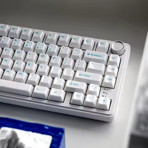 XVX Ceramic Keycaps Cherry Profile 120-Key Keycap Full Set Ceramic Material for Cherry MX Mechanical