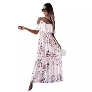 🚚Taoyuan Shipment🚚  Independent Station wish Amazon 2021 Summer New Style Amazon New Style Dress Rea