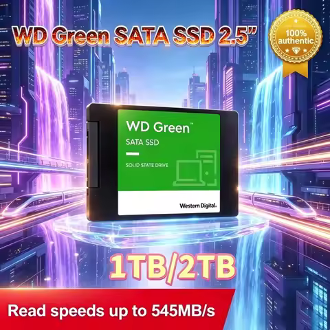 Original WD Green 250GB 1TB 2TB SATA SSD 2.5" SATA3 Internal For Notebook Desktop PC Durable Long Se