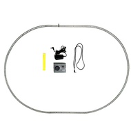 N Scale Train Model Electric Assembly Track 1: 160 Track Distance 9mm Ring Track Set