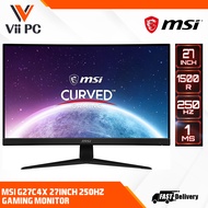 MSI G27C4X 27" 250 Hz Curved 1500R Gaming Monitor HDR Ready AMD FreeSyn Premium Technology