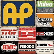 Vintage Automotive Tech Metal Tin Sign  Wall Decor for Man Cave Home Cafe Garage Club Bar  Retro Iro