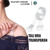 Dunia HOME LIVING Transparent BRA Straps 1 Pair/Clear BRA Straps SET/Clear Transparent BRA Straps/Transparent BRA Straps/BRA Straps BRA Hooks