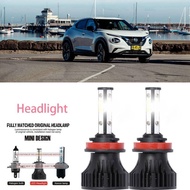 หลอดไฟหน้ารถยนต์ LED LAI 40w 6000k สีขาว สําหรับ nissan Juke (f15) 2015-2023