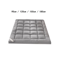 [Finevips1] Futon Mattress Floor Mattress Floor Lounger Foldable Soft Tatami Mat Bed Mattress Topper Sleeping Pad for Living Room