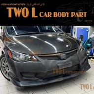 civic fd type r bodykit pu bumper side skirt dan mugen lip