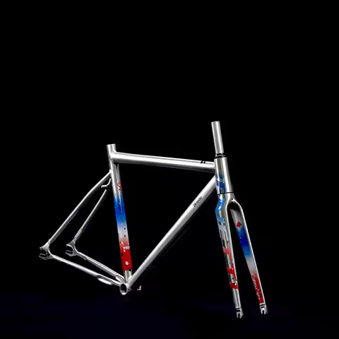 BJ cycle Bennetti Brielle sonic silver All-terrain Fixedgear Frame gravel Fixie Frame Single Speed B